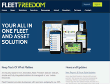 Tablet Screenshot of fleetfreedom.com